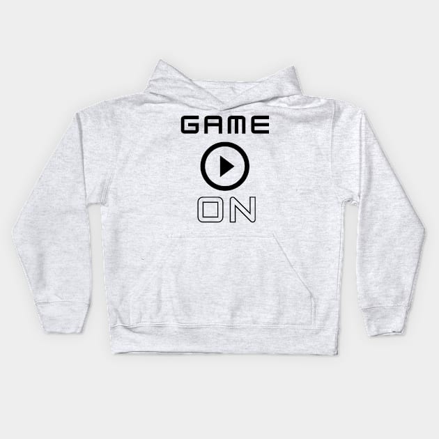 Game On-Gameday Kids Hoodie by QKI&ARTS